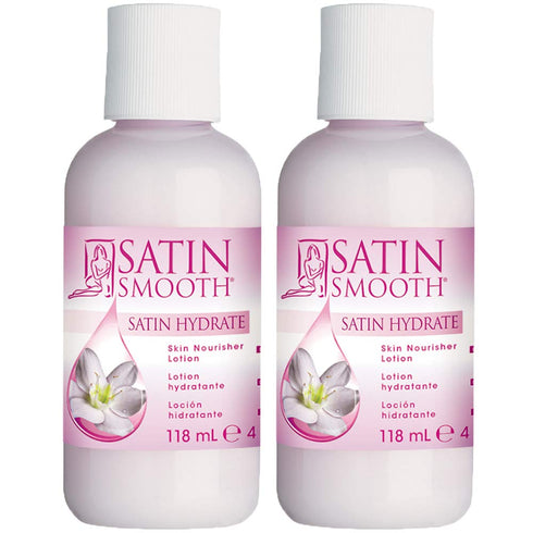 SATIN SMOOTH Post Wax Lotion - Hydrating Skin Nourisher for Smooth & Healthy Skin, After Wax Care Treatment, 4 fl oz