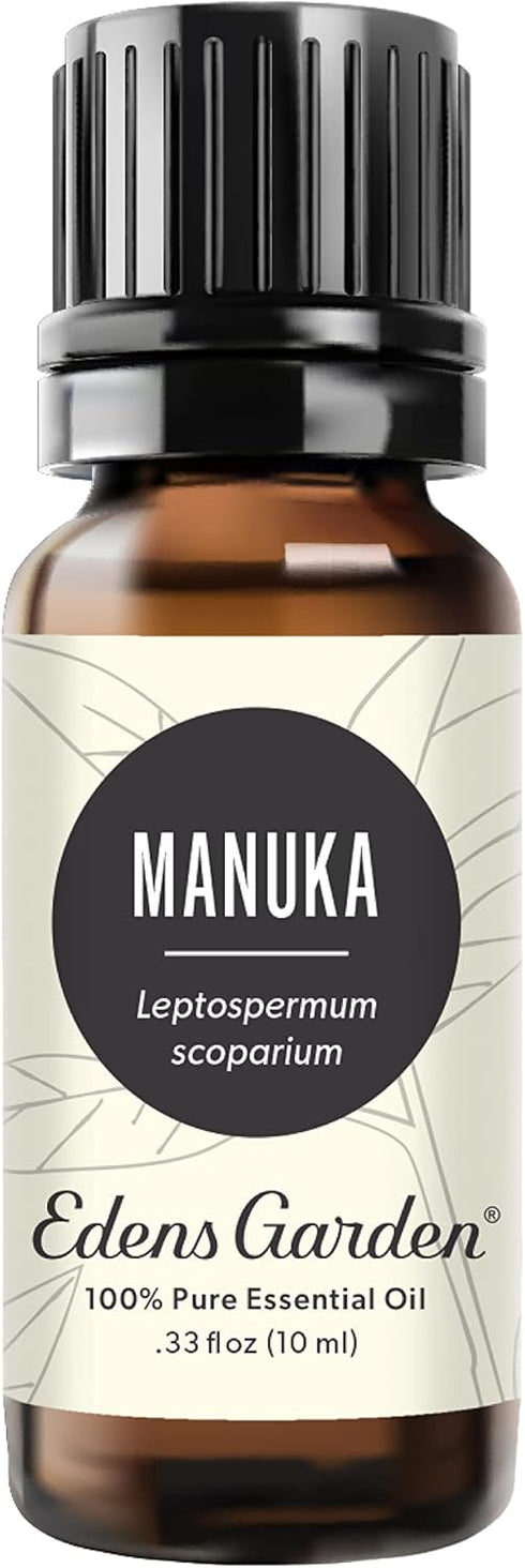 Edens Garden Manuka Essential Oil - 100% Pure Premium Grade, 10 ml (.33 fl oz) - Natural, Therapeutic, Kid Safe
