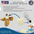 YJ64-6062, 1/4" (4 Pack) Dr. Jill's Foot Pads, Latex Free, Heel Pad Skived Felt