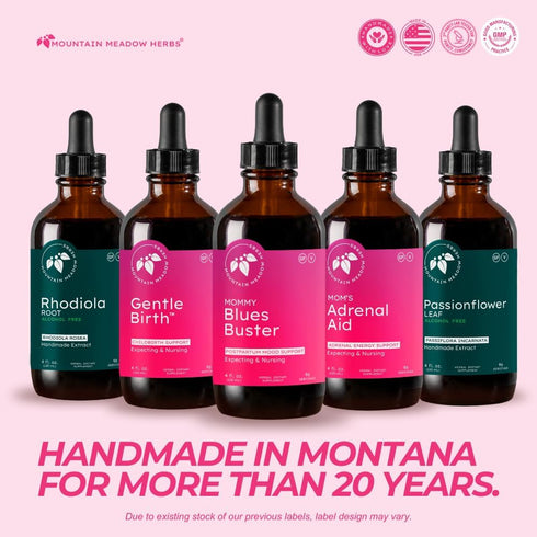 Mommy 4oz Mountain Meadow Herbs Blues Buster Herbal Mood Supplement - - Boost Your Mood, Lift Your Spirits for a Calm