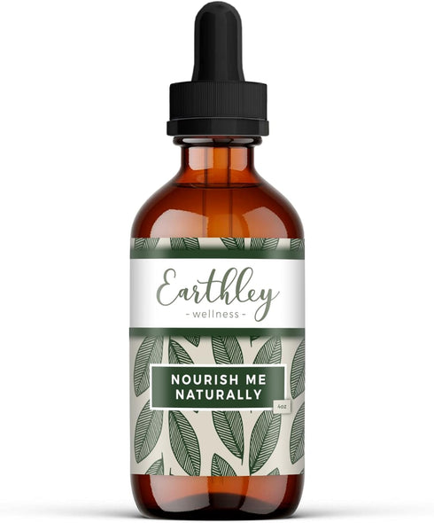 Earthley Wellness Nourish Naturally - All Natural Herbal Multivitamin with Organic Herbs, Vitamins, and Minerals (4oz)