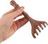 TOPPERFUN 2pcs Set, Wooden Massage Comb Sandalwood Five-Claw Scalp Massager and Gua Sha Tool for Head, Neck, and Hair