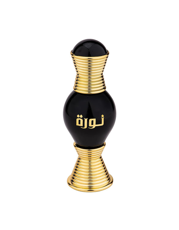 Swiss Arabian Noora Onyx - Long Lasting Personal Perfume Oil from Dubai, Seductive Aroma - 0.4 Oz