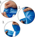 Hommp 5 120 Counts Gallon Trash Bags, Blue Garbage Bags
