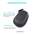 TUDIA EVA Empty Case for Fingertip Pulse Oximeter Blood Oxygen Saturation Monitor, Small Portable Travel Hard Storage