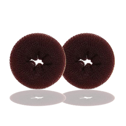 Kitjans Extra Hair Donut Bun Maker for Kids, 2PCS Ring Style Small Bun Shaper, Suitable for Short Thin Hair