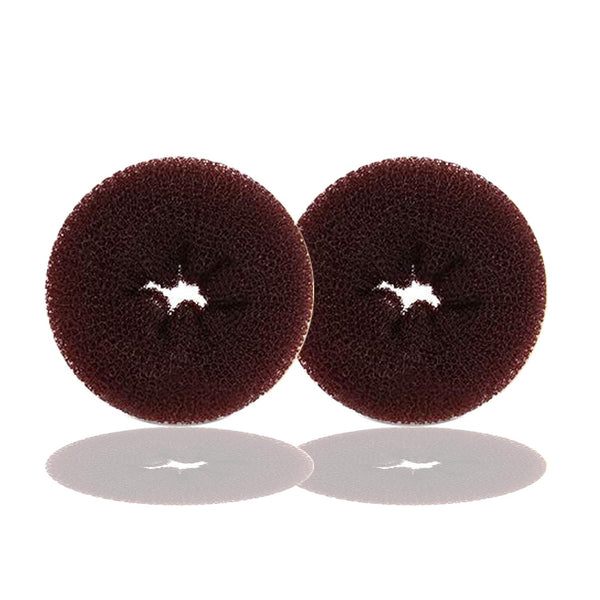 Kitjans Extra Hair Donut Bun Maker for Kids, 2PCS Ring Style Small Bun Shaper, Suitable for Short Thin Hair