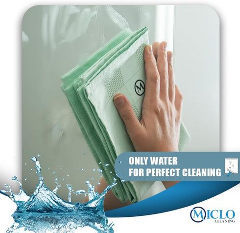 Microfiber Cleaning Cloth Set of 4, Magic Cloth, All Purpose, Super Absorbent, Ultrasoft, 16'' x 24'', Salmon Series