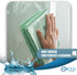 Microfiber Cleaning Cloth Set of 4, Magic Cloth, All Purpose, Super Absorbent, Ultrasoft, 16'' x 24'', Salmon Series
