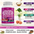 Collagen Pills 1000mg, Biotin 10000mcg, Keratin, Saw Palmetto, Hyaluronic Acid - Hair, Skin, Nails Vitamins, 270 Count