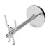 Safety Razor and Shaving Brush Stand with Extra Wide Openings and Wider Base, Manly Look