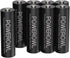POWEROWL AA Batteries Rechargeable Kit, High Capacity 2800mAh 1200 Cycles 1.2V NiMH Double