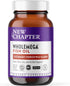New Chapter Wholemega Fish Oil Supplement - Wild Alaskan Salmon Oil, 180 ct, 1000mg Softgels