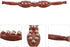 VALICLUD Muscle Roller Stick Manual Massage Tool with Steel Balls for Deep Tissue Massage and Back Relief Portable