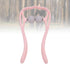 Portable U Shaped Shiatsu Neck Massager - Deep Tissue Relief in Pink