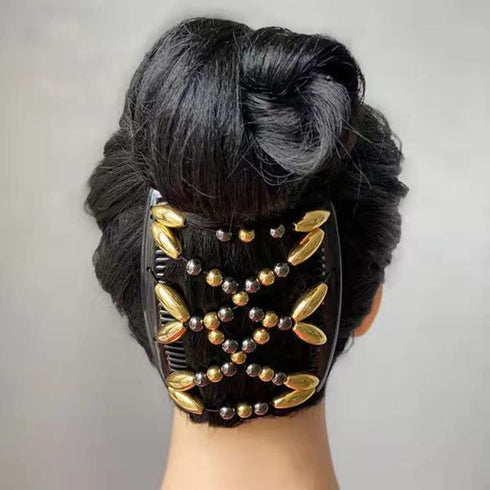 LOVEF 3Pcs Comb Hair Clips for Women and Girls, Stylish and Fashionable Accessories for Easy Hair Dos