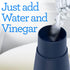 IMPRESA Over-the-Range Microwave Steam Cleaner, 2 Pack for Quick Effortless Cleaning - Just Add Vinegar and Water
