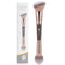 KINGMAS Foundation Makeup Brush, Double-ended Angled/Round Top Contour Brush for Liquid Powder, Concealer Cream Blush