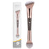 KINGMAS Foundation Makeup Brush, Double-ended Angled/Round Top Contour Brush for Liquid Powder, Concealer Cream Blush