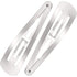 WILLBOND 30 Pieces Large Metal Snap Hair Clips, 3.1 Inch Nonslip Barrettes Women Hair Accessories
