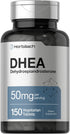 Horbaach DHEA | 50mg | 150 Tablets - Non-GMO, Gluten Free Supplement