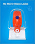 TidyFriend Liquid Laundry Detergent Holder Stand with Drip Tray & Rubber-Grip Feet, Stand for Laundry Room Organization