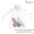 Parcelona French Basic Medium 3 1/2" Celluloid Claw Clips, Durable Styling Hair Accessories (Shell and Clear)
