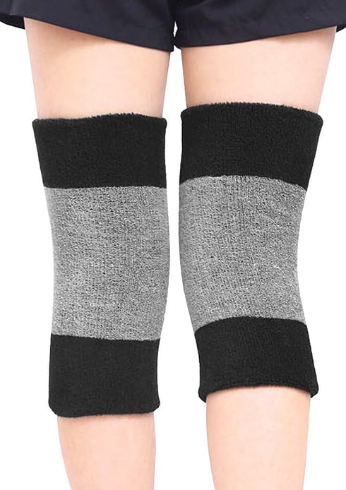 Women's and Men's Winter Knee Brace Warmer Sleeve, Elastic Cotton Support for Joint Arthritis Pain Relief