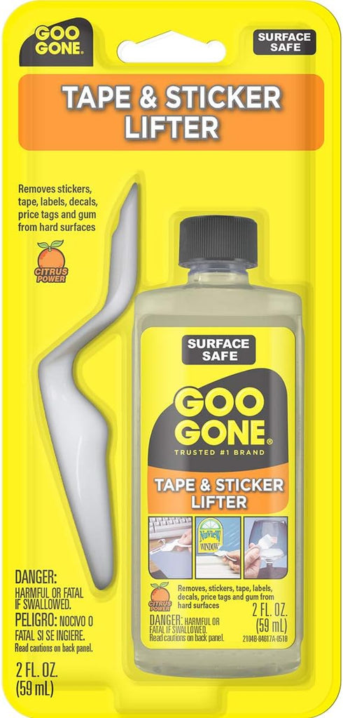 Goo Gone 2Oz Sticker Lifter with Lifter Tool, Pack of 2