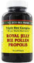 YS Eco Bee Farms -90 -2 Pack YS Organics Triple Bee Complex, Royal Jelly, Bee Pollen, Propolis Caps