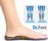 Dr. Foot Full Orthotics Shoe Insoles - Arch Support Inserts for Flat Feet, Over-Pronation, M- W8.5-10 | M7.5-9
