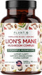 Plant.O Premium Lion's Mane Supplement, All Natural Nootropics Brain Supplement, 90 Caps