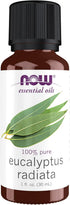 NOW Essential Oils Eucalyptus Radiata Oil, 1-Ounce, 100% Pure, Vegan, Aromatherapy Scent
