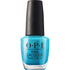OPI Nail Lacquer Nail Polish, Opaque Light Blue Green Shimmer, Vegan, Fast Drying, Chip Resistant