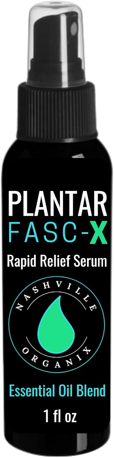 Dr. A's Plantar Fasc-X Essential Oil Blend, Natural Support for Foot, Fasciitis, Arch & Heel Spur Cream