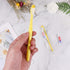 Toothpaste,50 Pack Disposable Toothbrushes with Yellow Hollow Individually Wrapped Disposable Travel Toothbrushes Kit