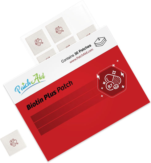 PatchAid Biotin Plus Topical Patch, 30-Day Supply