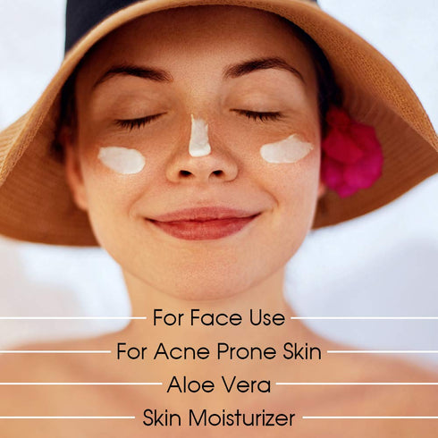 Sunscreen Moisturizing Face & Body Lotion (SPF 30) with Aloe Vera, 3oz, 3 Pack
