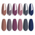 Vishine Fall-Winter Gel Nail Polish Set - 6 Colors Grey Purple Gel Polish Kit, Soak Off UV LED Nail Gel, 8ml Each