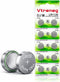 Vtreneg 10 Pack LR1130 Battery L1131F LR54 L1131C 189 389 390 AG10 1.5V
