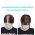 Middle Part Silk Base Human Hair Topper, 7x10cm Clip in Hairpiece with Wispy Fringe, Medium Brown