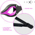 Grabber Reacher Tool, 19 Inch Long, Foldable Pick Up Stick, Heavy Duty Trash Picker Claw for Elderly Mobility Aid (Pink)