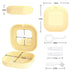 Retainer Case with Mirror and Vent Holes, Cute Holder for Invisalign, Aligner, Night Guard, Slim Case with Tool