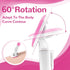 Razors for Women with 2 Non-Slip Handles, 14 Razor Refills, 5 Premium Blades, Disposable Razor with Shower Holder, Pink
