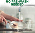 Cascade Free & Clear ActionPacs - Dishwasher Detergent with Lemon Essence, 62 Count