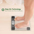 Scale for Body Weight, Digital Bathroom Weighing Bath Scale, Tempered Glass LCD Display, 400lbs