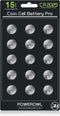 POWEROWL High Capacity CR2025 Battery, 15-Pack, 2025 3V Lithium Batteries, 10 Years Leak-Free