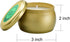 Tuyai Set, 12 Pack 4 oz Scented Candles Gift Natural Soy Wax Single tin for Family Gatherings, Festive Candles