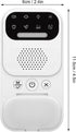 Naroote Baby Sound Machine White Noise Machine for Infants Sleep Aid Device with Smart Sound Adjustments Bluetooth
