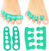 ViveSole Toe Separators, Medium (2 Pairs) - Silicone Gel Spreaders for Men & Women, Therapeutic Spa Stretchers